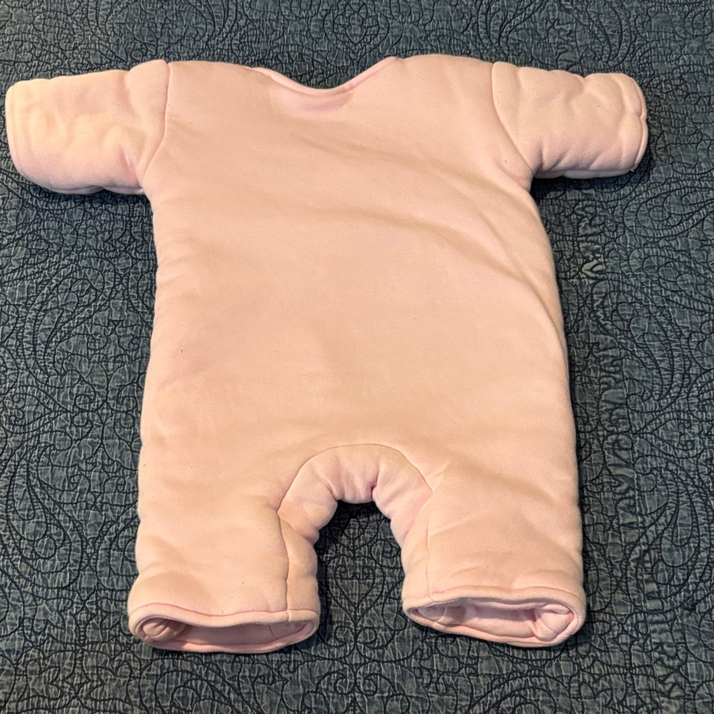 Magic Sleepsuit Pink Baby Footie - Picture 4 of 4